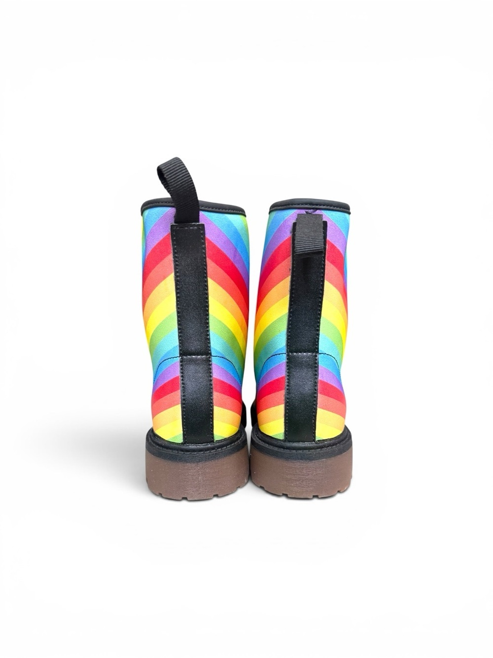 Amazon Rainbow Stripe Combat Boot - Multicolor - Picture 3 of 6